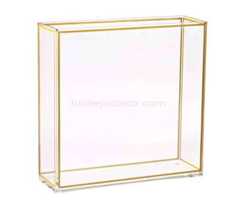 New Table Flower Vase Wholesale Custom Acrylic Square Vase