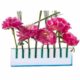 HAJ-001-4 Custom Lucite Menorah for Jewish Hanukkah Acrylic candelabrum Candelabra can as vase