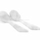 LTT-008-5 Factory Custom Lucite Dip Servers Acrylic spoons set or forks set